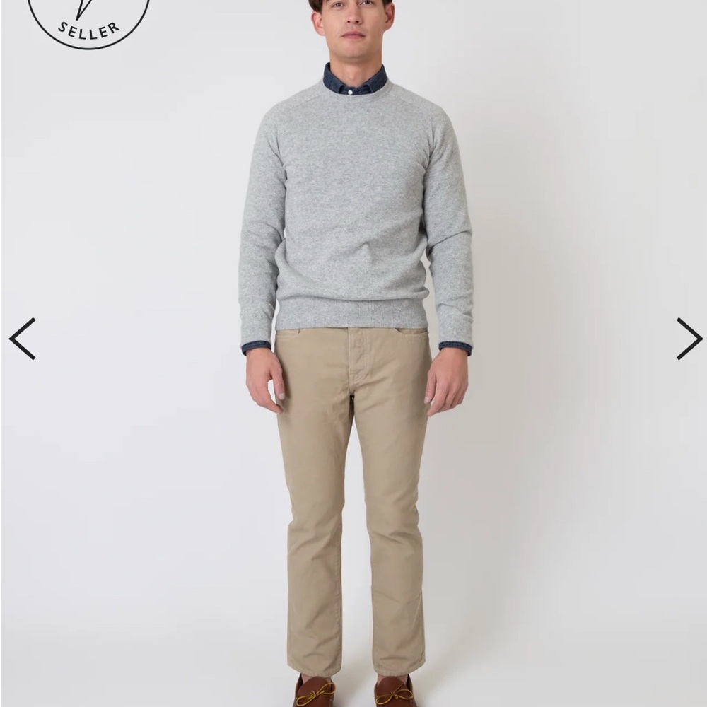 Sid Mashburn Khaki Chinos for Men